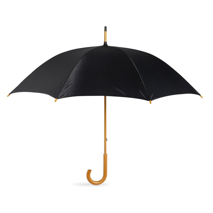 Parapluie avec poignée en bois