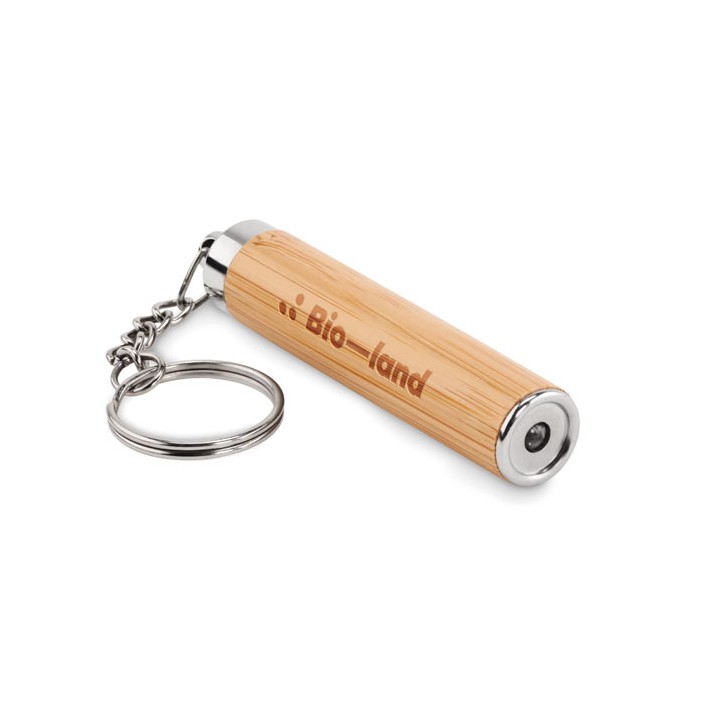 Mini torche en bambou