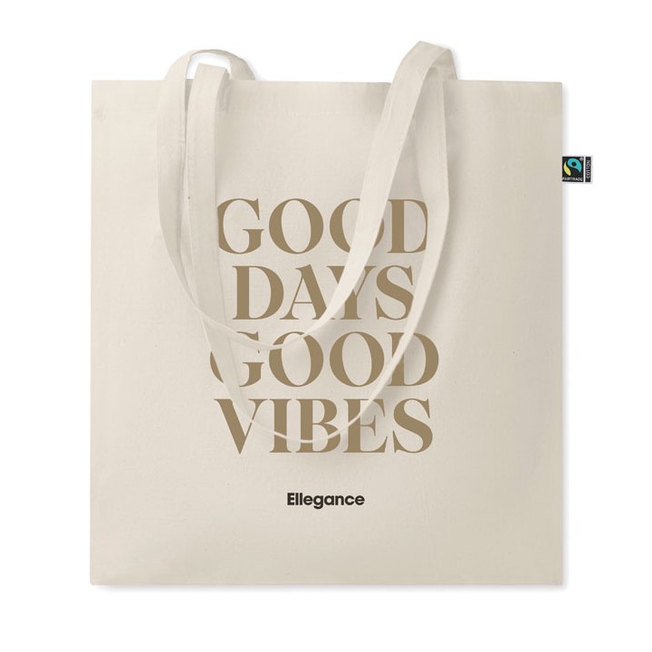 Sac shopping en coton Fairtrade