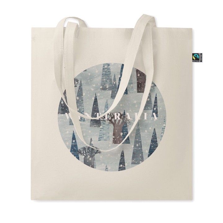 Sac shopping en coton Fairtrade