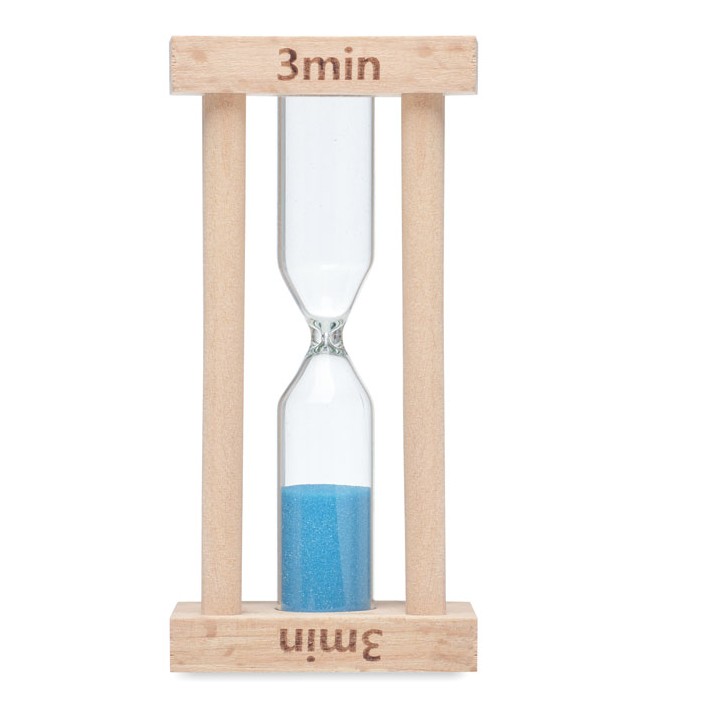 Sablier en bois 3 minutes
