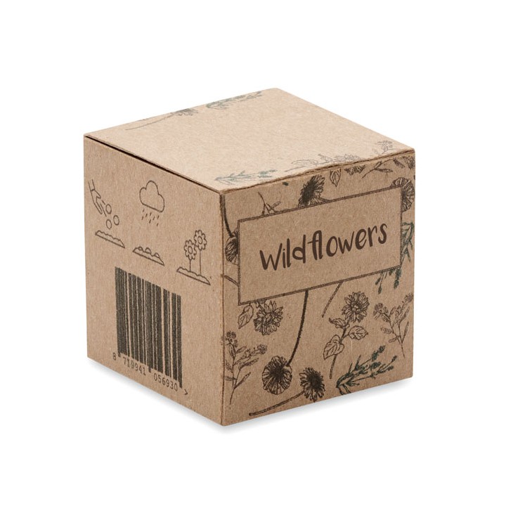 Boule graines de fleurs sauvage