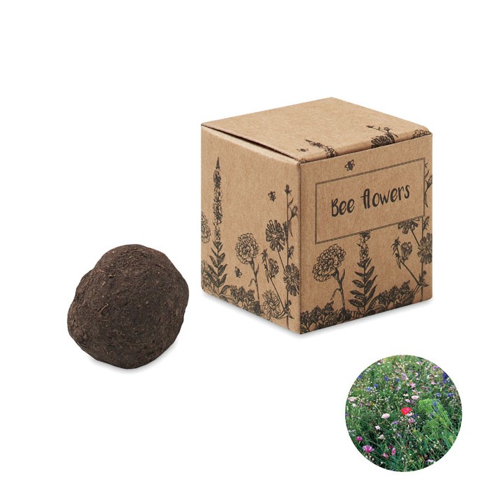 Bombe graines fleurs d'abeille
