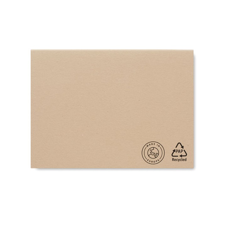 Set de mémo en papier recyclé