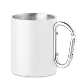 Mug en métal anse mousqueton