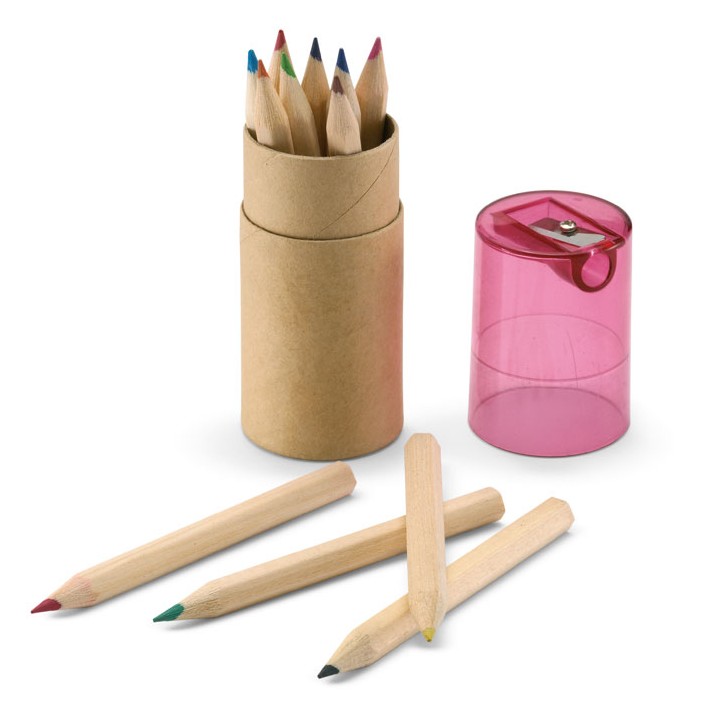 Tube 12 crayons de couleur K