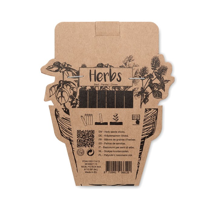 Bâtons de graines d'herbes
