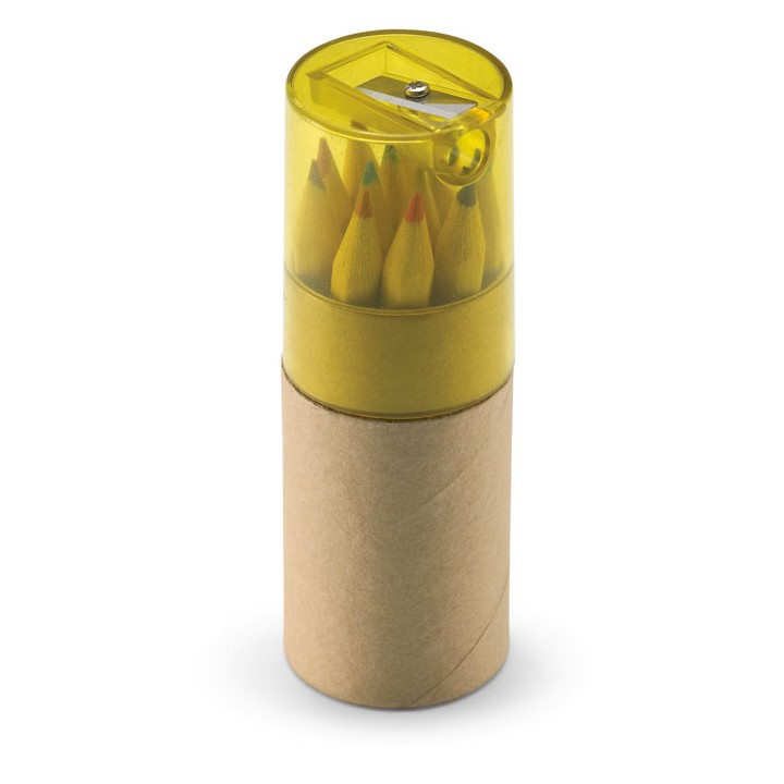 Tube 12 crayons de couleur K