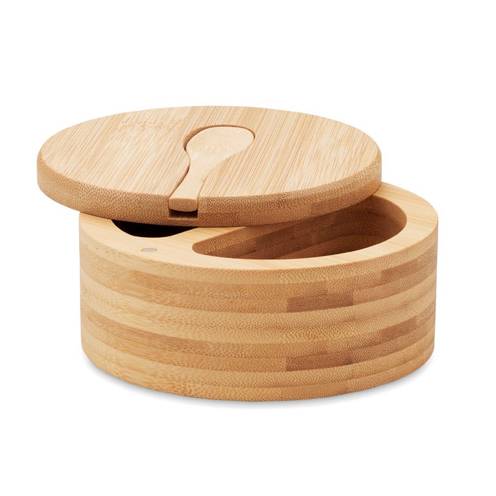 Boîte à sel et poivre bambou