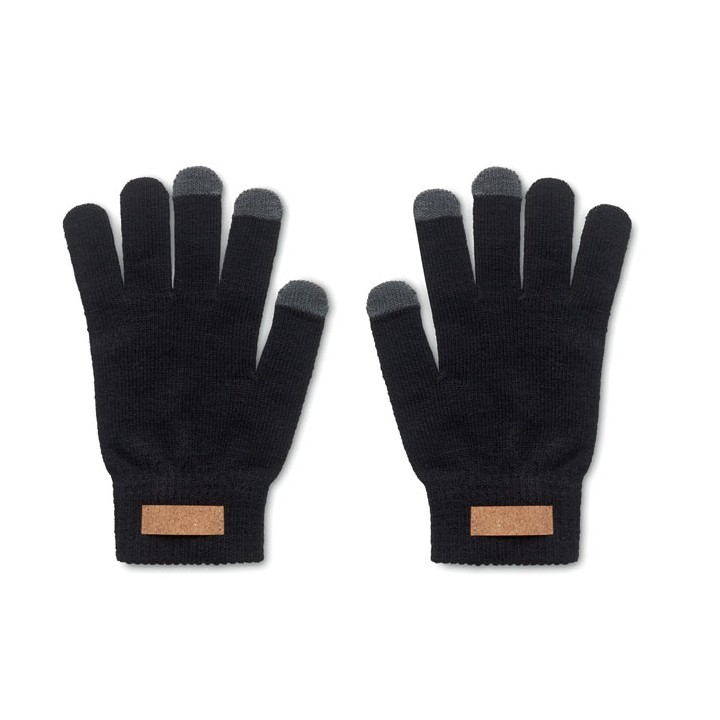 Gants tactiles en RPET
