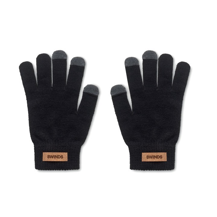 Gants tactiles en RPET