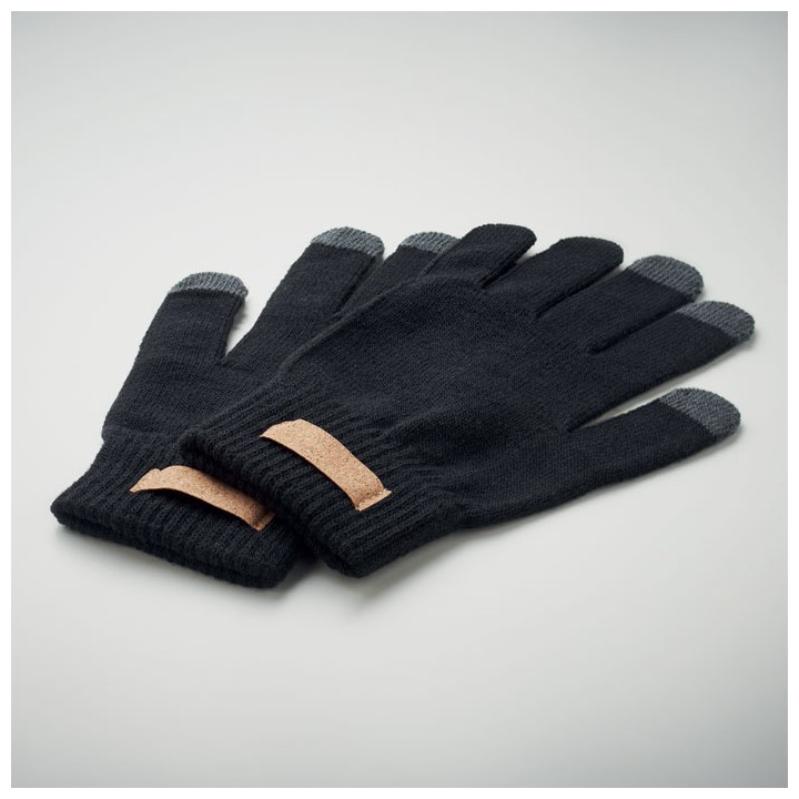 Gants tactiles en RPET