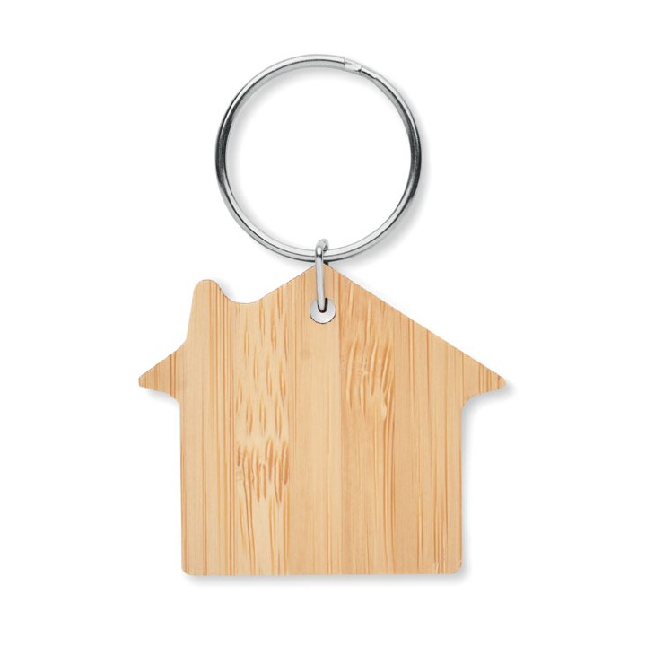 Porte-clés maison bambou
