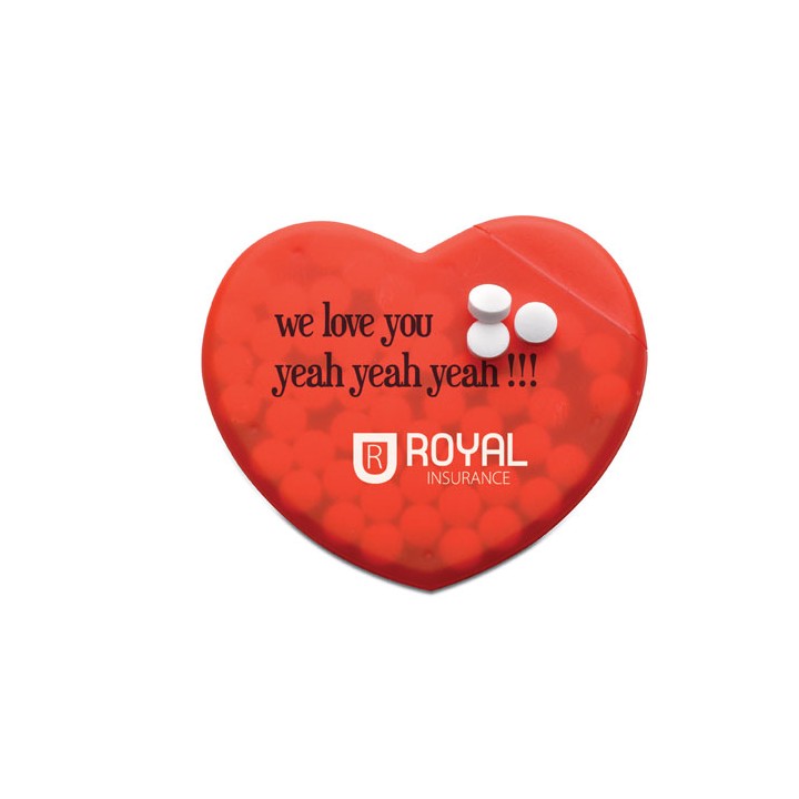 Boite en forme de coeur