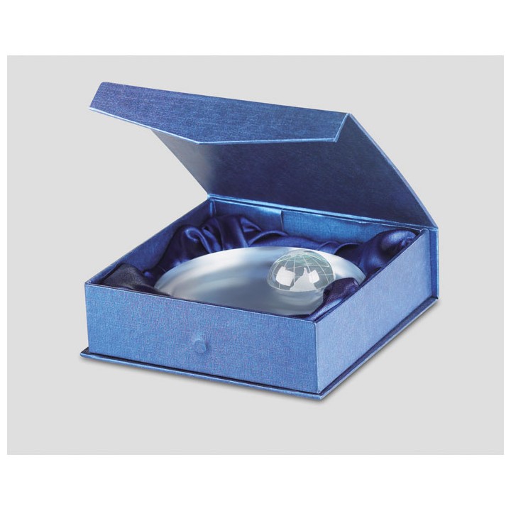 Trophée globe en verre
