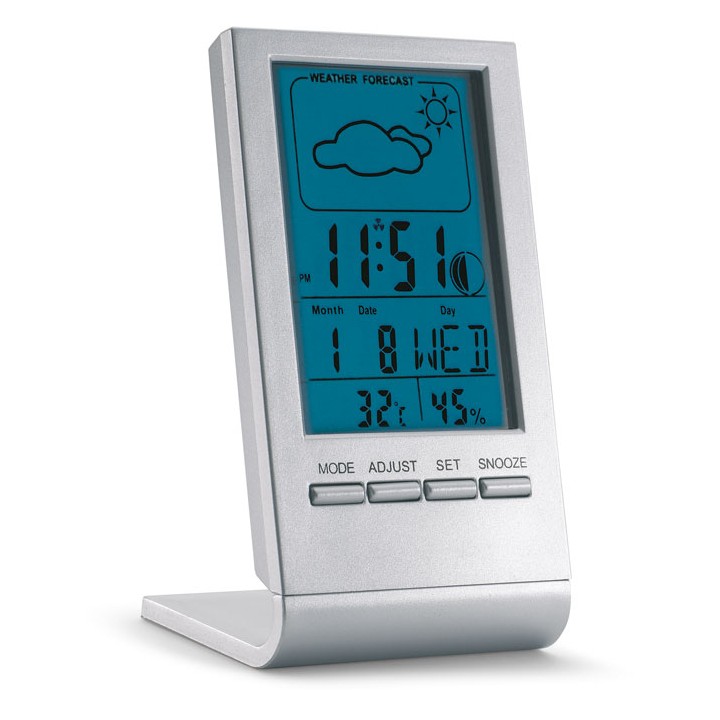 Station météo avec LCD bleu