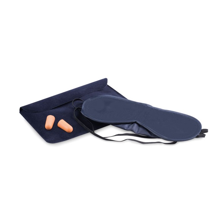 Set oreiller, masque, bouchons