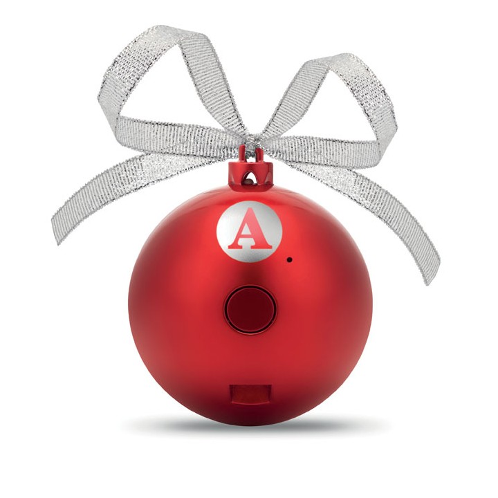 Haut parleur boule de Noël