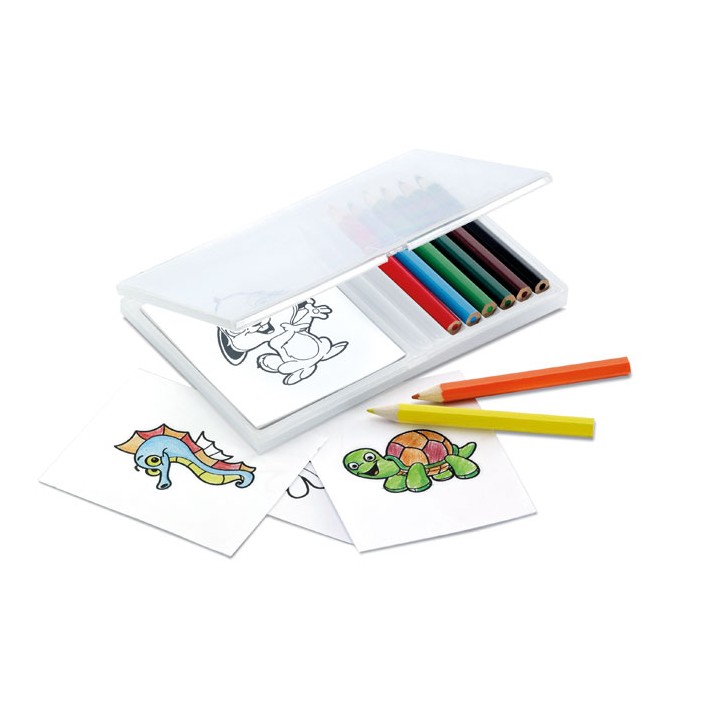 Set crayons de couleur en bois