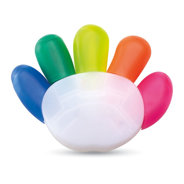 Surligneur 5 couleurs