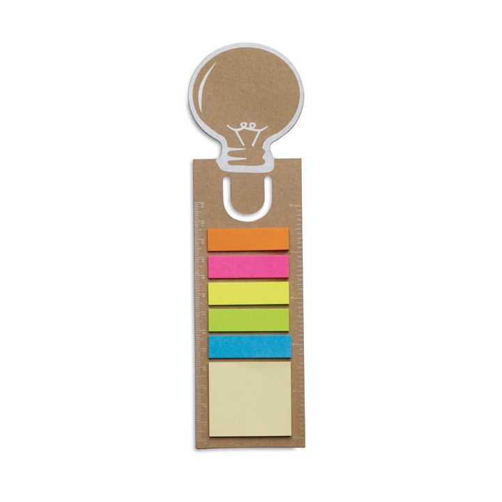 Signet avec stickers mémo