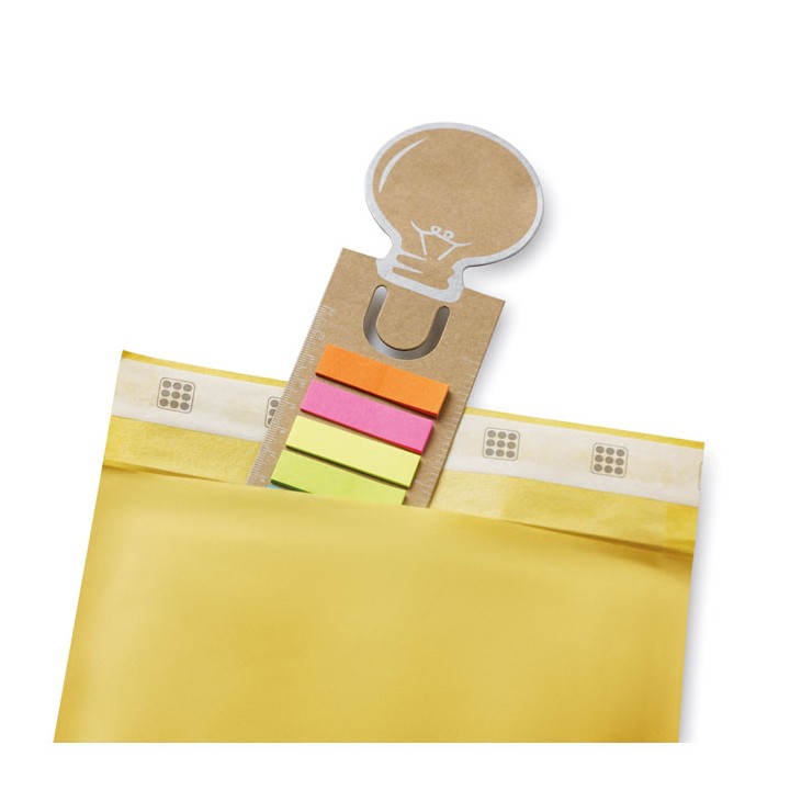 Signet avec stickers mémo