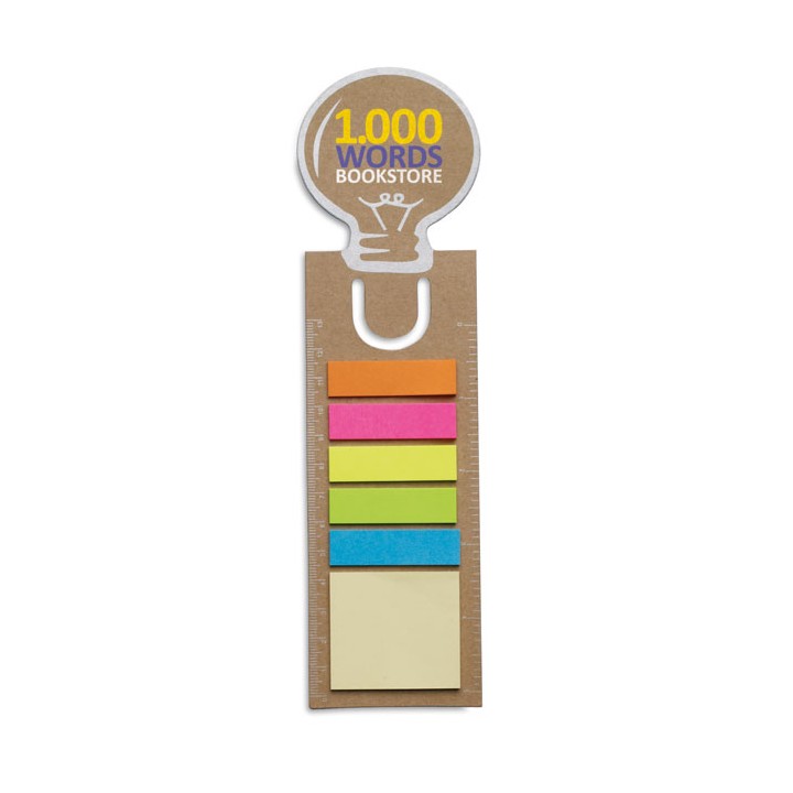 Signet avec stickers mémo