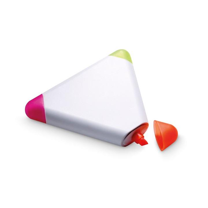 Surligneur 3 coul.triangulaire