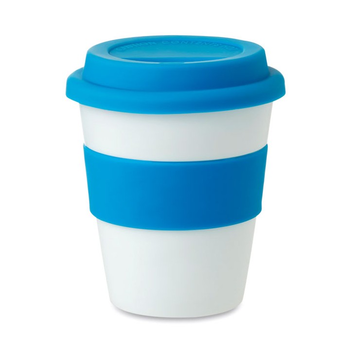Gobelet PP, couvercle silicone