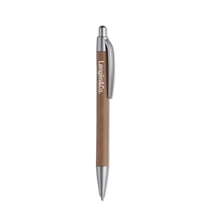 Stylo bille avec corps en cart