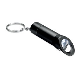 Lampe torche porte-clés en mét