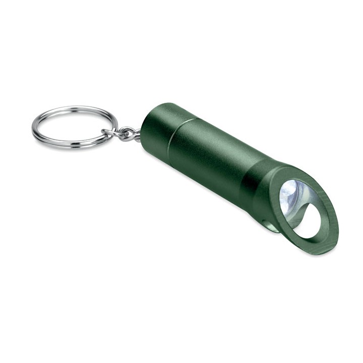 Lampe torche porte-clés en mét