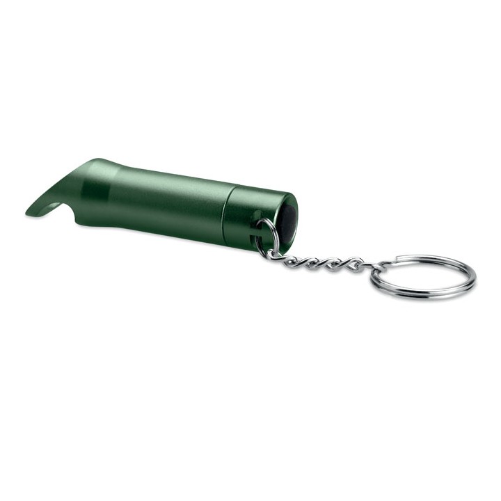 Lampe torche porte-clés en mét