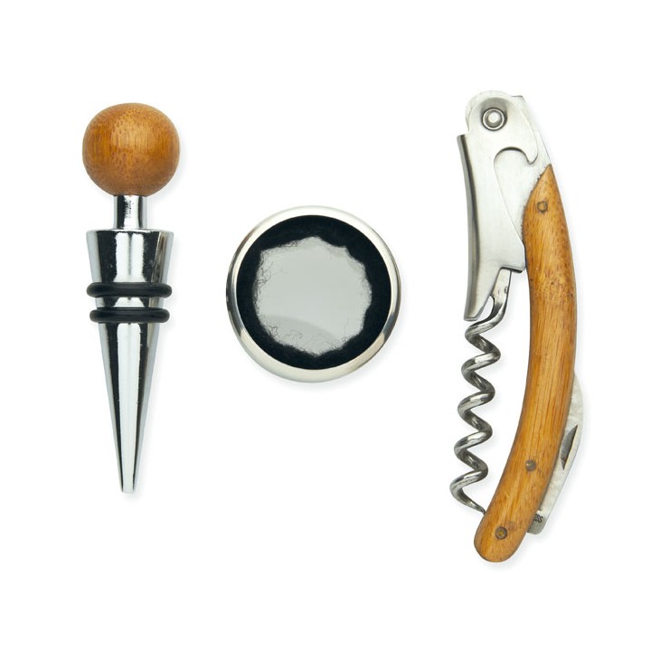 Coffret de sommelier en bambou