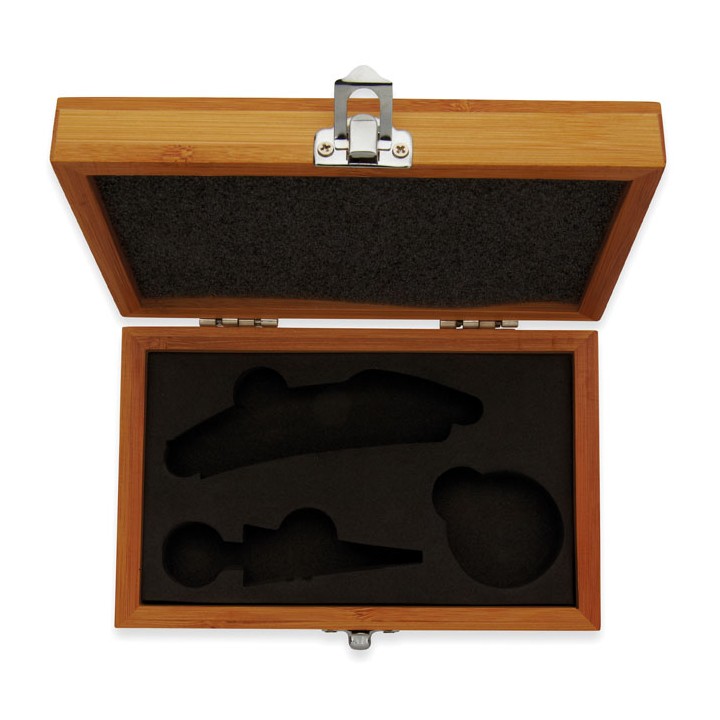 Coffret de sommelier en bambou