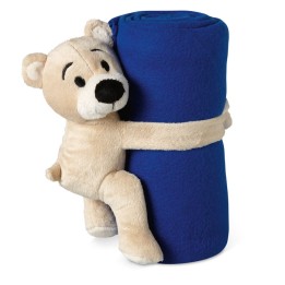 Couverture polaire avec ours
