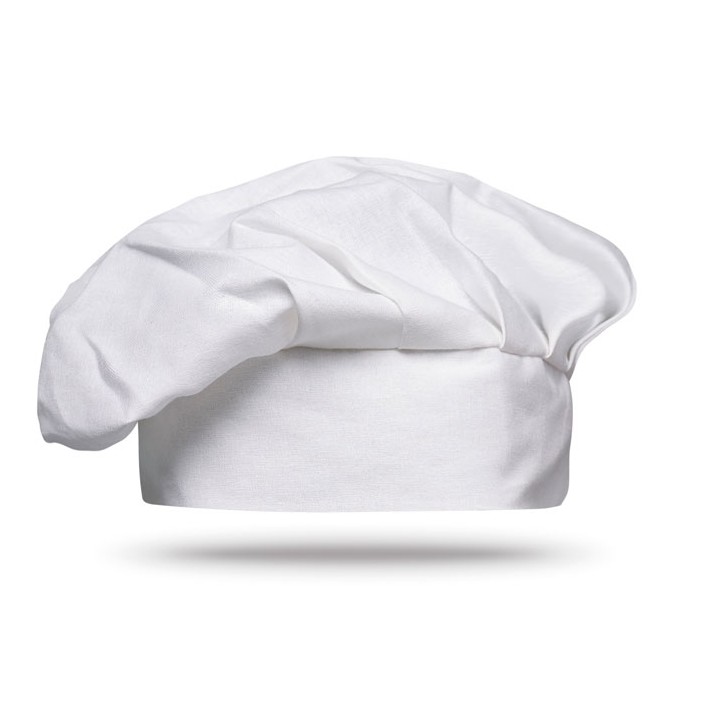 Toque de chef en coton 130g/m2