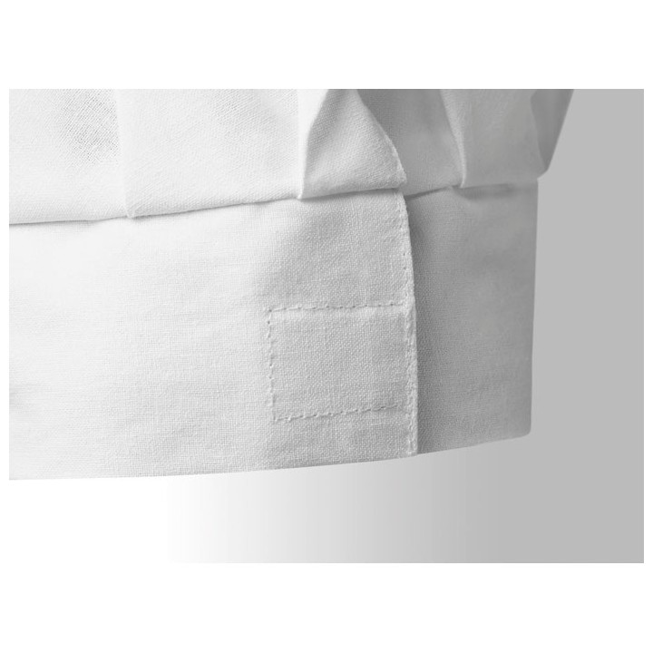 Toque de chef en coton 130g/m2
