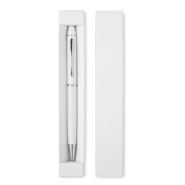 Stylo touch twist en aluminium