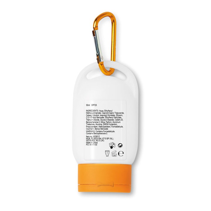 Crème solaire