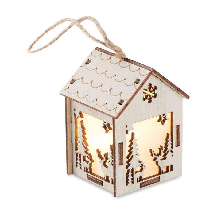 Maisonnette en MDF  lumière
