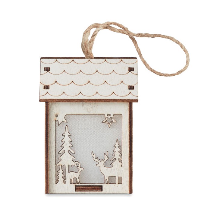 Maisonnette en MDF  lumière
