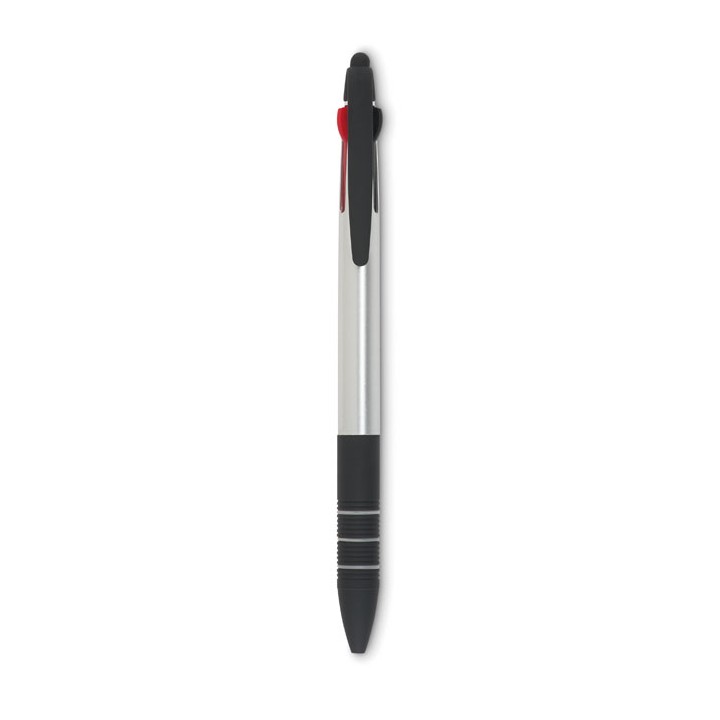 Stylo bille stylet 3 couleurs