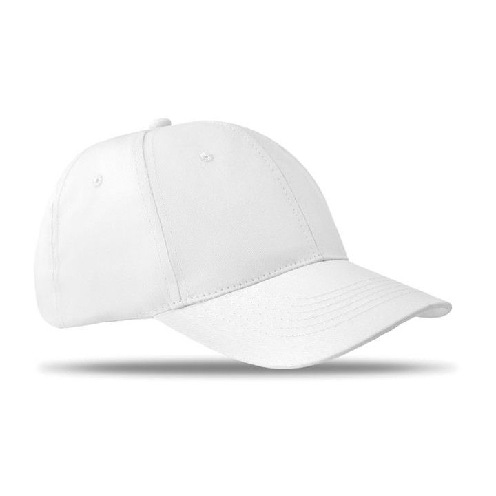 Casquette 6 panneaux 160 gr/m