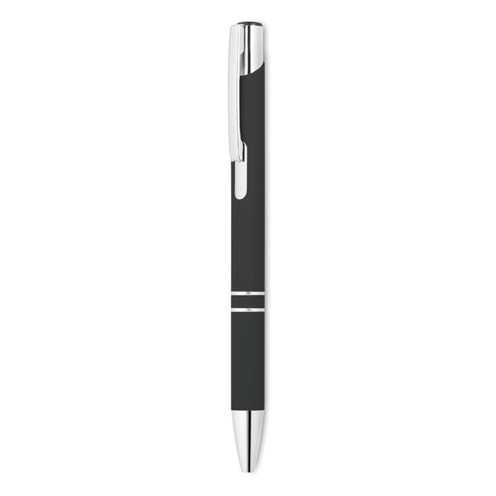 Stylo bille poussoir finition