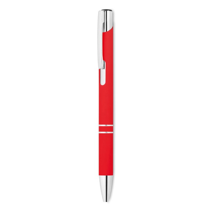 Stylo bille poussoir finition