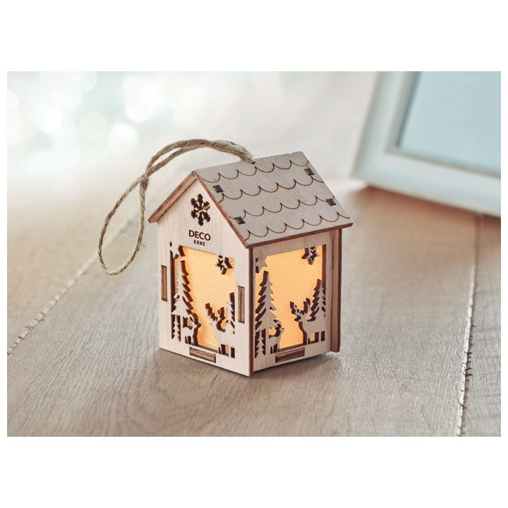 Maisonnette en MDF  lumière
