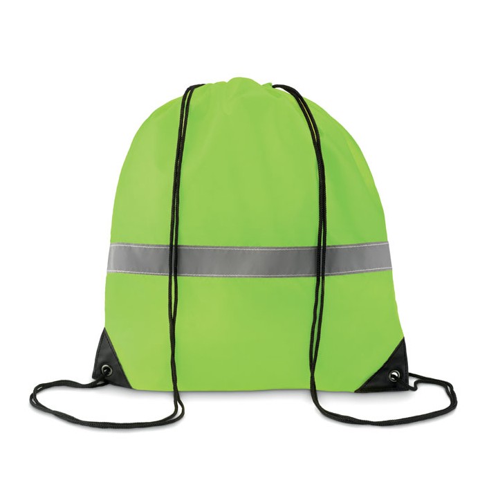 Sac à cordons avec bandes réfl