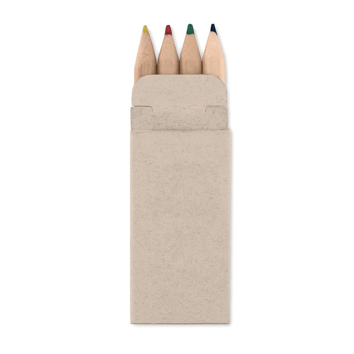 4 coloured pencils
