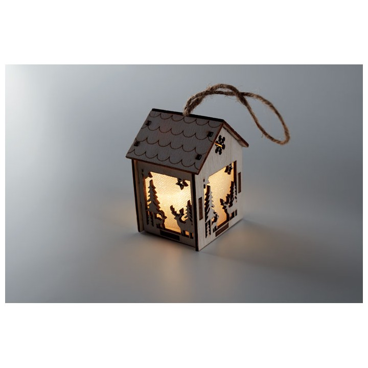 Maisonnette en MDF  lumière